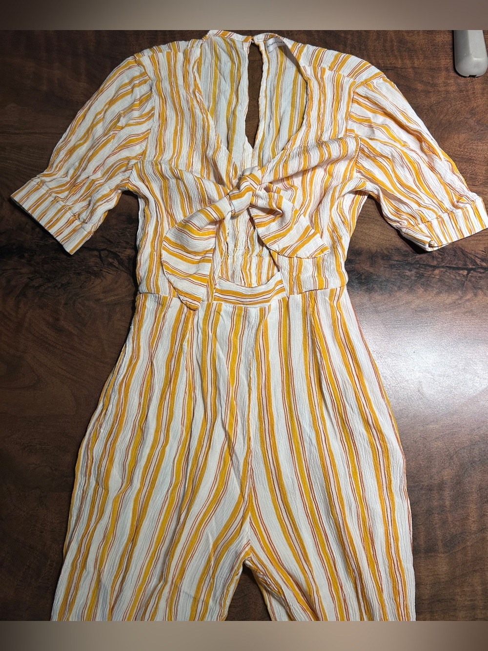 FAITHFULL THE BRAND Matese Sun Stripe Jumpsuit